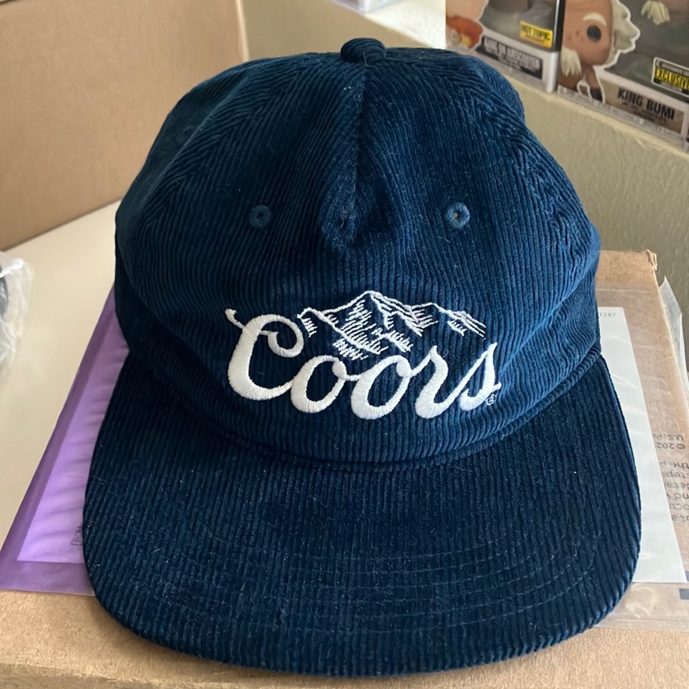 Coors Blue Corduroy Cap